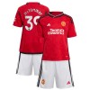 Original Trikotsatz Manchester United McTominay 39 Heimtrikot 2023-24 Für Kinder